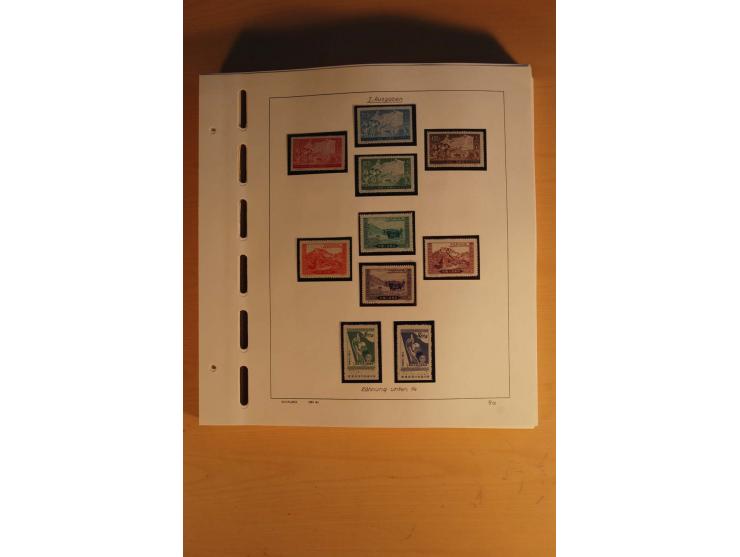 1949/83, postfrische Sammlung, bis Mi.-Nr. 1905 in den Hauptnummern kpl. mit allen guten Ausgaben einschließlich des Spitzens