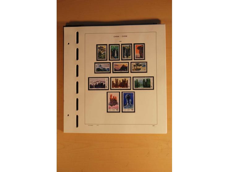 1949/83, postfrische Sammlung, bis Mi.-Nr. 1905 in den Hauptnummern kpl. mit allen guten Ausgaben einschließlich des Spitzens