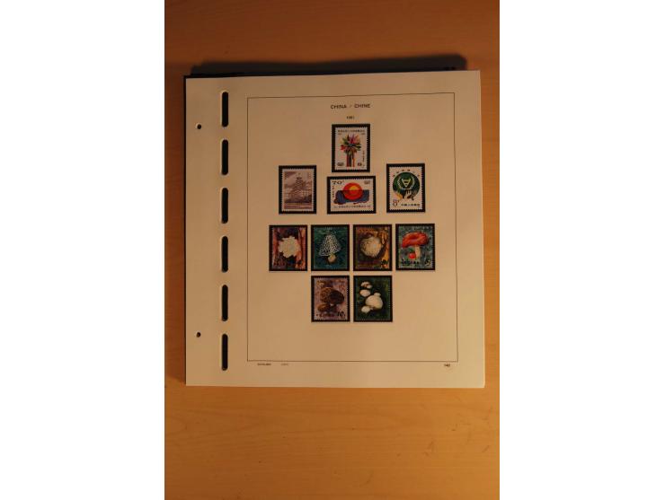 1949/83, postfrische Sammlung, bis Mi.-Nr. 1905 in den Hauptnummern kpl. mit allen guten Ausgaben einschließlich des Spitzens