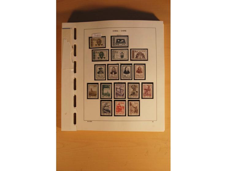 1949/83, postfrische Sammlung, bis Mi.-Nr. 1905 in den Hauptnummern kpl. mit allen guten Ausgaben einschließlich des Spitzens