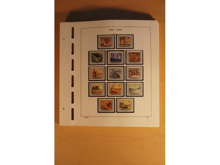 1949/83, postfrische Sammlung, bis Mi.-Nr. 1905 in den Hauptnummern kpl. mit allen guten Ausgaben einschließlich des Spitzens