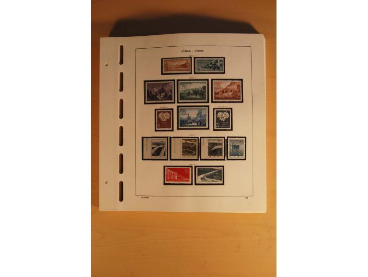 1949/83, postfrische Sammlung, bis Mi.-Nr. 1905 in den Hauptnummern kpl. mit allen guten Ausgaben einschließlich des Spitzens