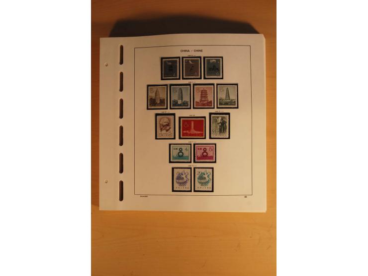 1949/83, postfrische Sammlung, bis Mi.-Nr. 1905 in den Hauptnummern kpl. mit allen guten Ausgaben einschließlich des Spitzens