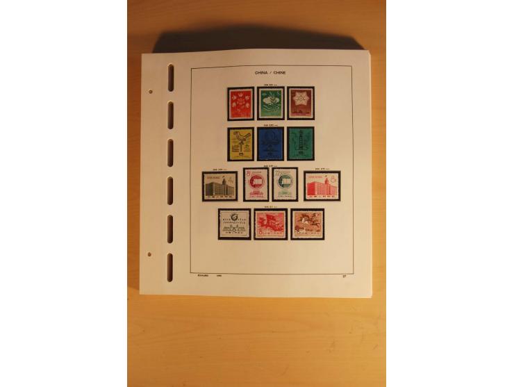 1949/83, postfrische Sammlung, bis Mi.-Nr. 1905 in den Hauptnummern kpl. mit allen guten Ausgaben einschließlich des Spitzens