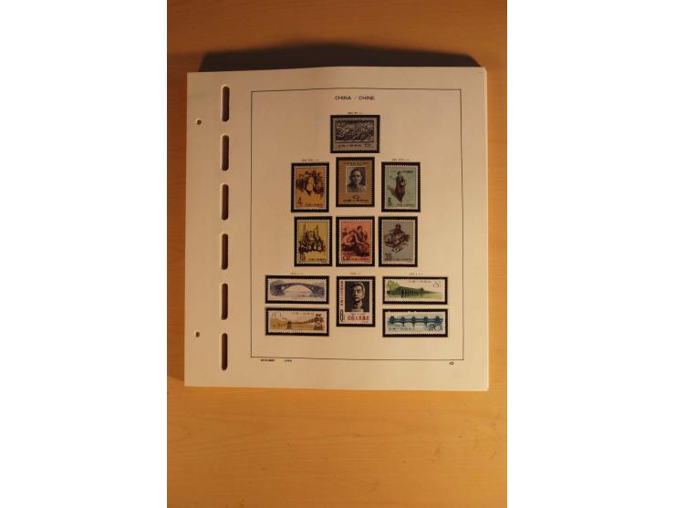 1949/83, postfrische Sammlung, bis Mi.-Nr. 1905 in den Hauptnummern kpl. mit allen guten Ausgaben einschließlich des Spitzens