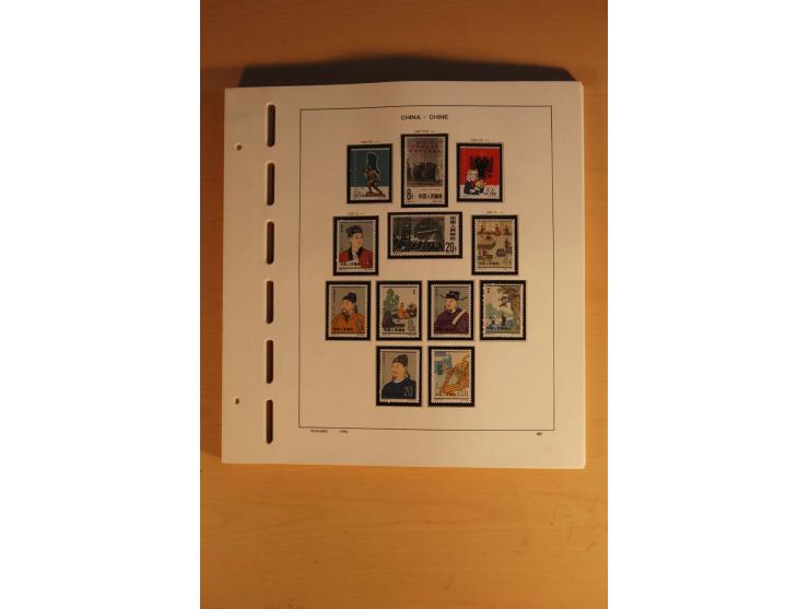 1949/83, postfrische Sammlung, bis Mi.-Nr. 1905 in den Hauptnummern kpl. mit allen guten Ausgaben einschließlich des Spitzens