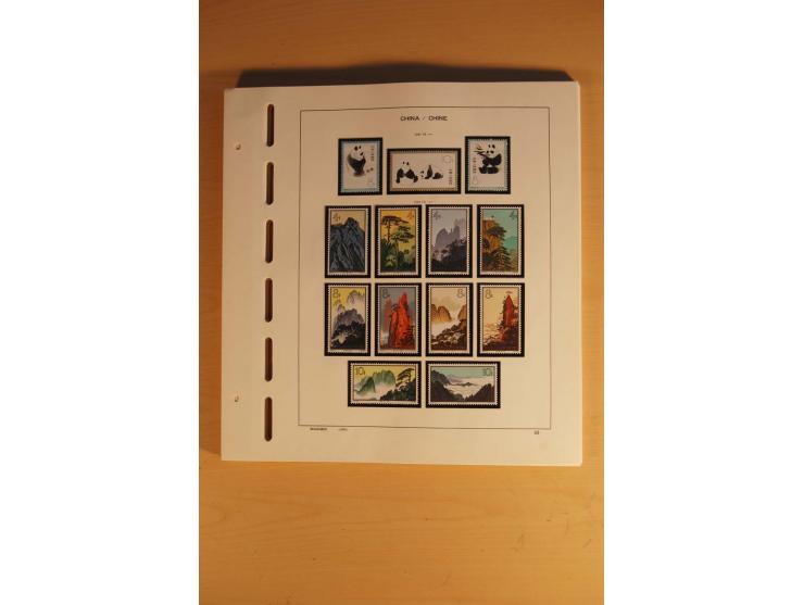1949/83, postfrische Sammlung, bis Mi.-Nr. 1905 in den Hauptnummern kpl. mit allen guten Ausgaben einschließlich des Spitzens