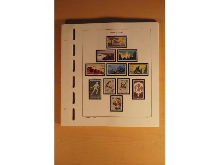 1949/83, postfrische Sammlung, bis Mi.-Nr. 1905 in den Hauptnummern kpl. mit allen guten Ausgaben einschließlich des Spitzens