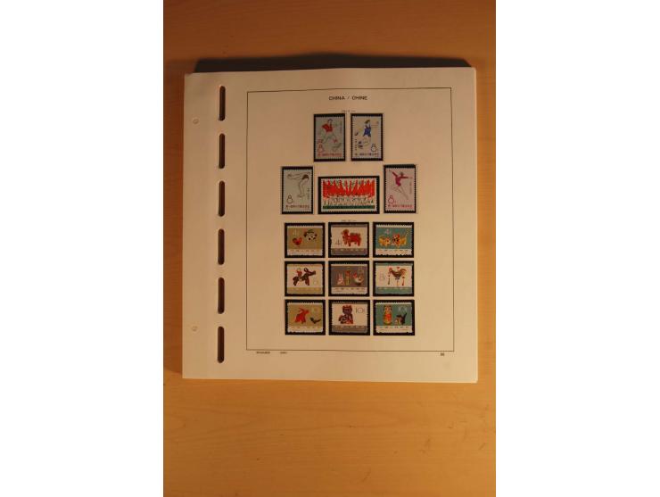 1949/83, postfrische Sammlung, bis Mi.-Nr. 1905 in den Hauptnummern kpl. mit allen guten Ausgaben einschließlich des Spitzens