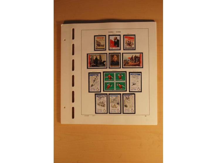 1949/83, postfrische Sammlung, bis Mi.-Nr. 1905 in den Hauptnummern kpl. mit allen guten Ausgaben einschließlich des Spitzens