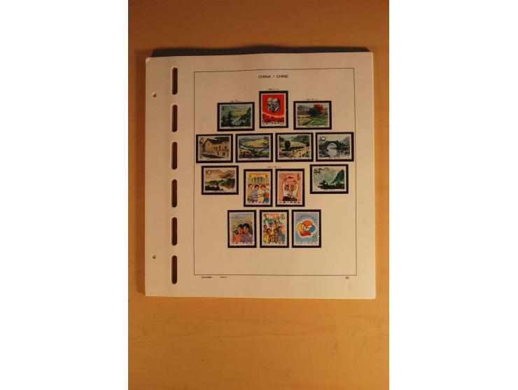 1949/83, postfrische Sammlung, bis Mi.-Nr. 1905 in den Hauptnummern kpl. mit allen guten Ausgaben einschließlich des Spitzens