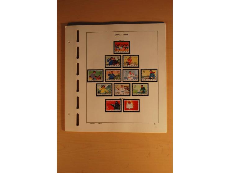 1949/83, postfrische Sammlung, bis Mi.-Nr. 1905 in den Hauptnummern kpl. mit allen guten Ausgaben einschließlich des Spitzens