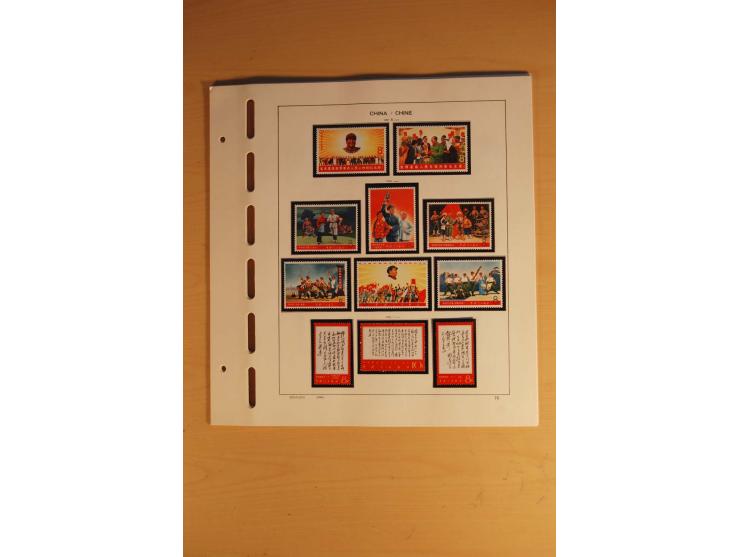1949/83, postfrische Sammlung, bis Mi.-Nr. 1905 in den Hauptnummern kpl. mit allen guten Ausgaben einschließlich des Spitzens