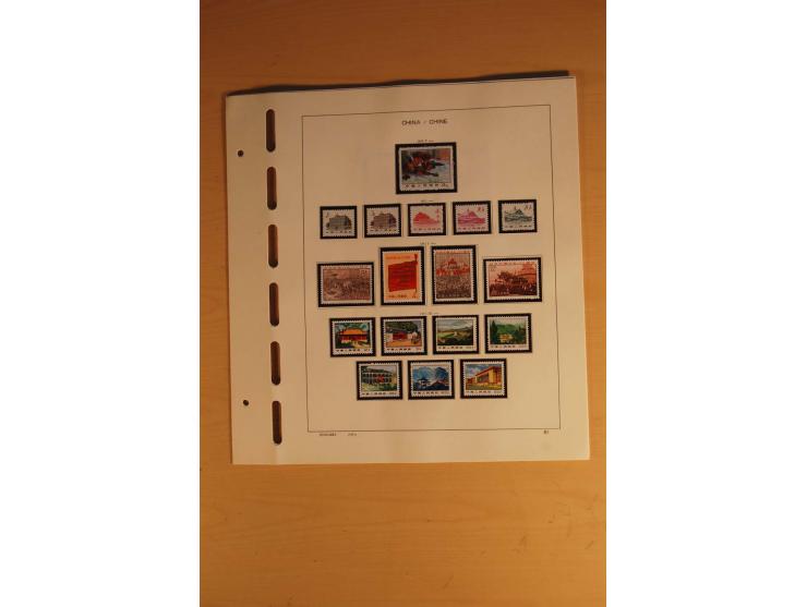 1949/83, postfrische Sammlung, bis Mi.-Nr. 1905 in den Hauptnummern kpl. mit allen guten Ausgaben einschließlich des Spitzens