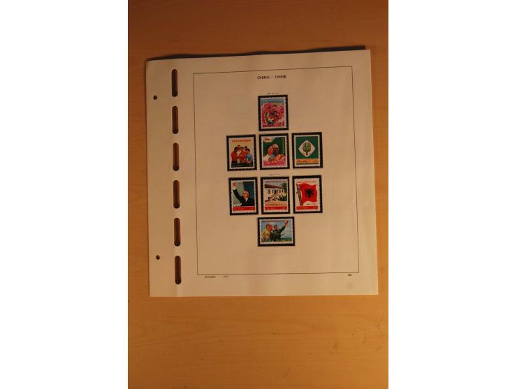 1949/83, postfrische Sammlung, bis Mi.-Nr. 1905 in den Hauptnummern kpl. mit allen guten Ausgaben einschließlich des Spitzens