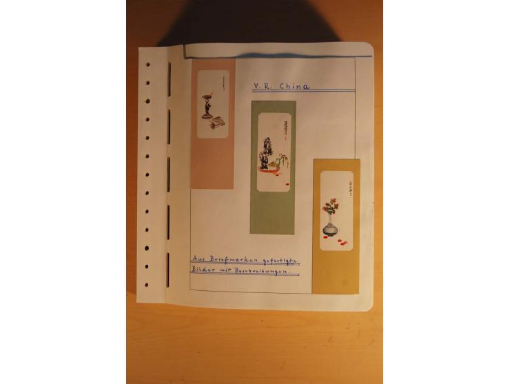 1963/76 (ca.), Sammlung mit rd. 170 Briefen, Formularen u.a. mit Mao-Zitaten, Liedern etc. aus der Zeit der Kulturrevolution;