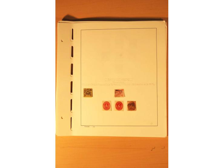Baden-Württemberg, überwiegend gestempelte Sammlung mit vielen besseren Werten, Farbnuancen etc., einige signiert