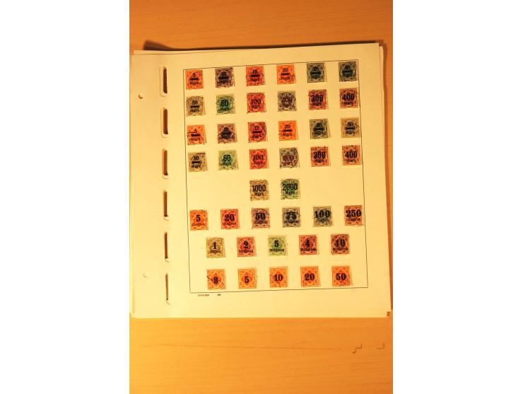 Baden-Württemberg, überwiegend gestempelte Sammlung mit vielen besseren Werten, Farbnuancen etc., einige signiert