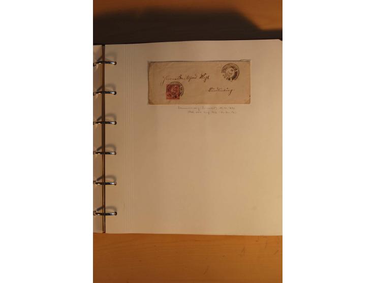 1750/1880, umfangreiche Vorphila-Sammlung inkl. einiger markenloser Briefe nach 1852 von Amelunxborn bis Zorge mit ca. 450 Br