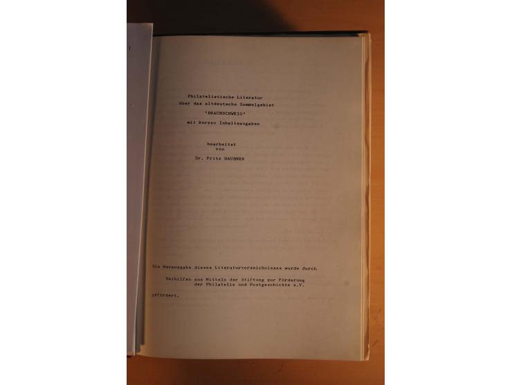 1750/1880, umfangreiche Vorphila-Sammlung inkl. einiger markenloser Briefe nach 1852 von Amelunxborn bis Zorge mit ca. 450 Br