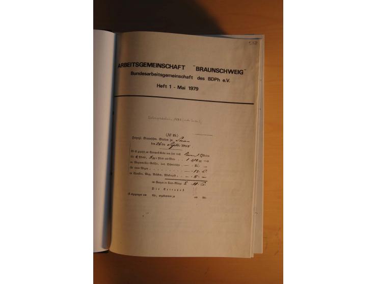 1750/1880, umfangreiche Vorphila-Sammlung inkl. einiger markenloser Briefe nach 1852 von Amelunxborn bis Zorge mit ca. 450 Br