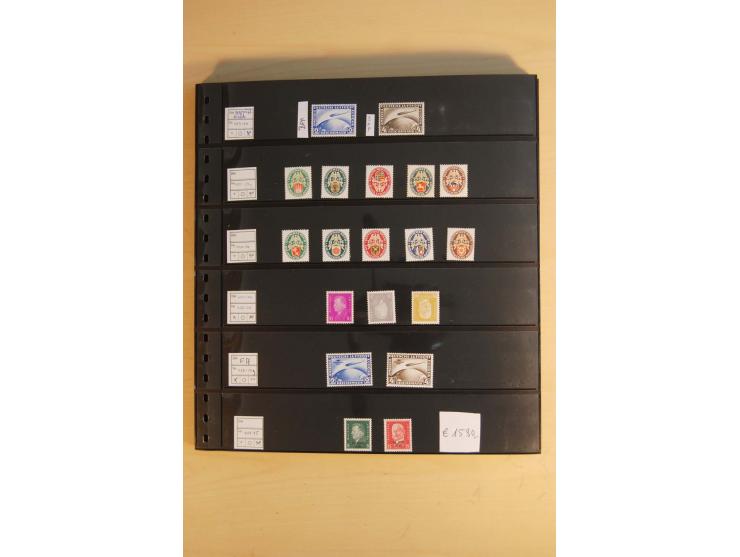  1872/1945, ungebrauchte und postfrische Sammlung, beginnend mit einem guten Teil Brustschilde, dabei Mi.-Nr. 3-5, 14, 21a, 2