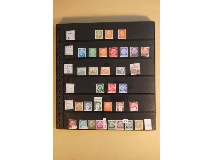  1872/1945, ungebrauchte und postfrische Sammlung, beginnend mit einem guten Teil Brustschilde, dabei Mi.-Nr. 3-5, 14, 21a, 2