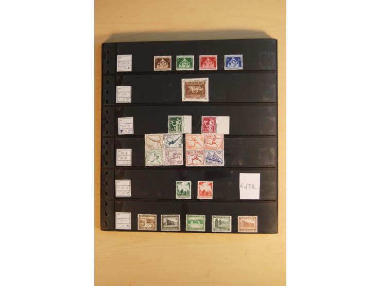  1872/1945, ungebrauchte und postfrische Sammlung, beginnend mit einem guten Teil Brustschilde, dabei Mi.-Nr. 3-5, 14, 21a, 2