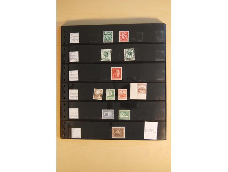  1872/1945, ungebrauchte und postfrische Sammlung, beginnend mit einem guten Teil Brustschilde, dabei Mi.-Nr. 3-5, 14, 21a, 2