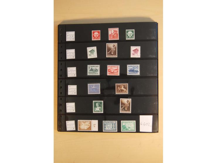  1872/1945, ungebrauchte und postfrische Sammlung, beginnend mit einem guten Teil Brustschilde, dabei Mi.-Nr. 3-5, 14, 21a, 2