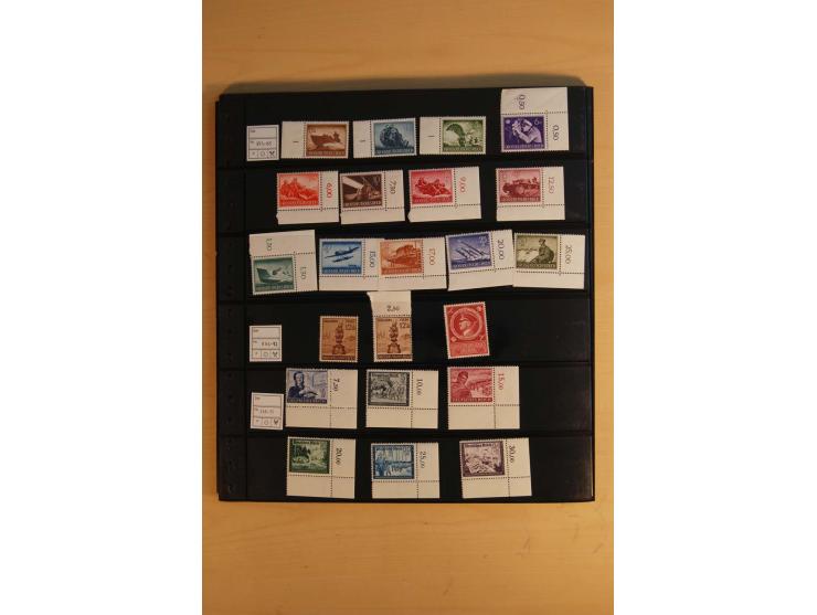  1872/1945, ungebrauchte und postfrische Sammlung, beginnend mit einem guten Teil Brustschilde, dabei Mi.-Nr. 3-5, 14, 21a, 2