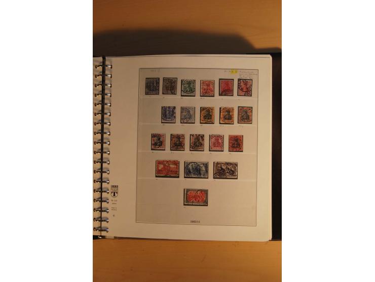 1872/1945, gestempelte sowie ungebrauchte/postfrische Sammlung mit einer Vielzahl an besseren Werten, beginnend mit gutem Bru