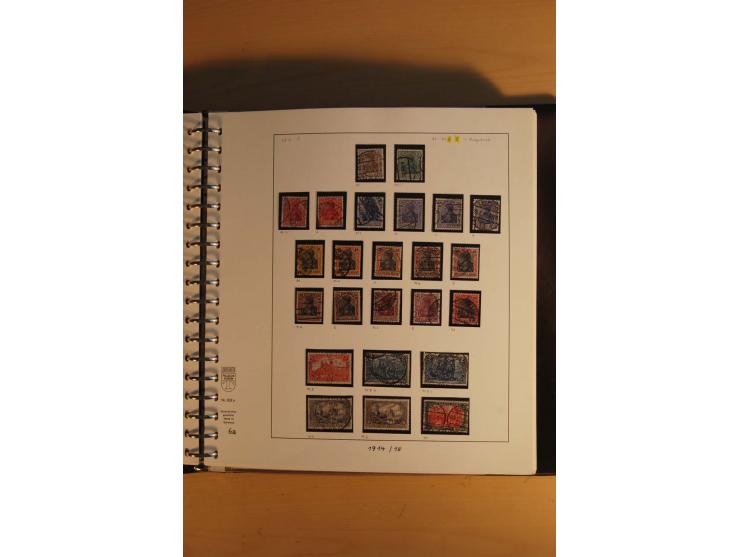 1872/1945, gestempelte sowie ungebrauchte/postfrische Sammlung mit einer Vielzahl an besseren Werten, beginnend mit gutem Bru