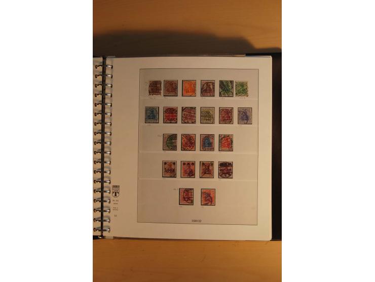 1872/1945, gestempelte sowie ungebrauchte/postfrische Sammlung mit einer Vielzahl an besseren Werten, beginnend mit gutem Bru