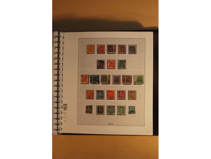 1872/1945, gestempelte sowie ungebrauchte/postfrische Sammlung mit einer Vielzahl an besseren Werten, beginnend mit gutem Bru