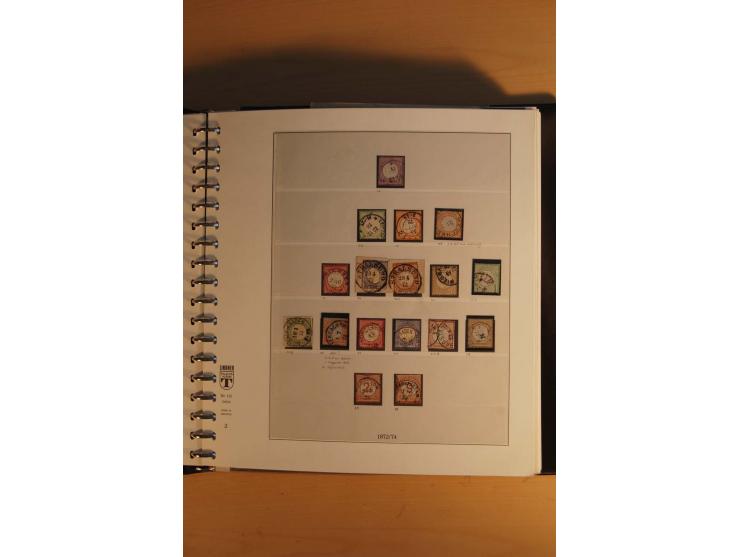 1872/1945, gestempelte sowie ungebrauchte/postfrische Sammlung mit einer Vielzahl an besseren Werten, beginnend mit gutem Bru