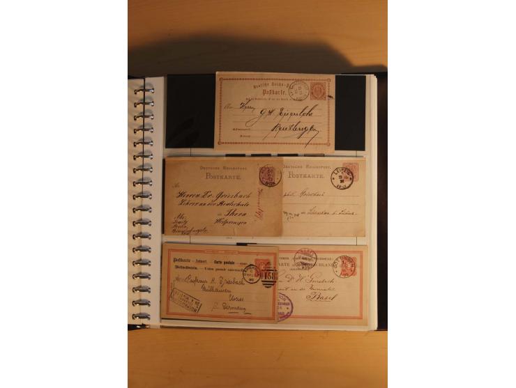 1872/1945, gestempelte sowie ungebrauchte/postfrische Sammlung mit einer Vielzahl an besseren Werten, beginnend mit gutem Bru
