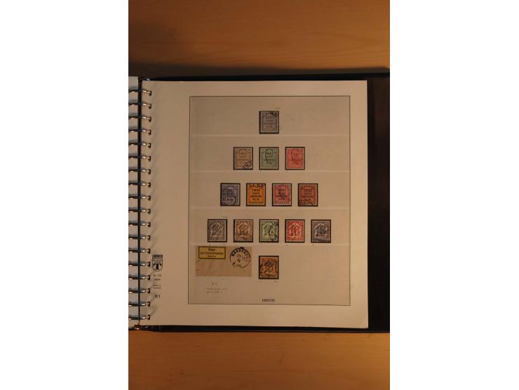 1872/1945, gestempelte sowie ungebrauchte/postfrische Sammlung mit einer Vielzahl an besseren Werten, beginnend mit gutem Bru
