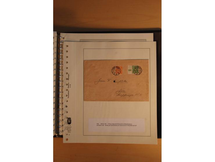 1872/1945, gestempelte sowie ungebrauchte/postfrische Sammlung mit einer Vielzahl an besseren Werten, beginnend mit gutem Bru