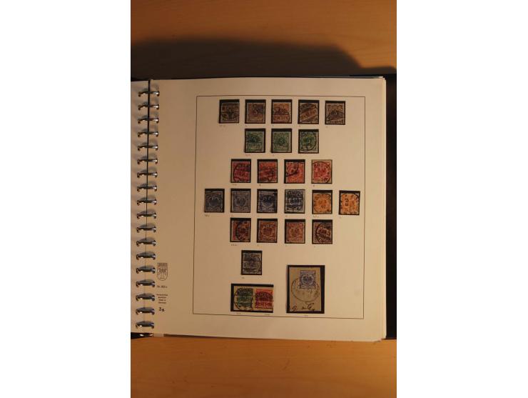 1872/1945, gestempelte sowie ungebrauchte/postfrische Sammlung mit einer Vielzahl an besseren Werten, beginnend mit gutem Bru