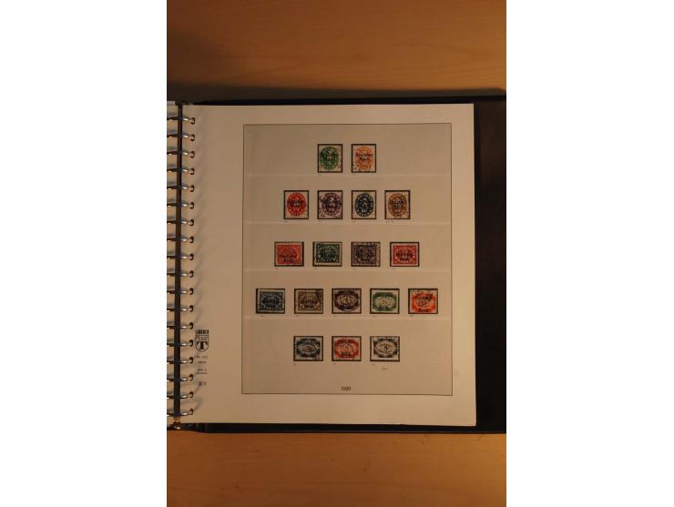 1872/1945, gestempelte sowie ungebrauchte/postfrische Sammlung mit einer Vielzahl an besseren Werten, beginnend mit gutem Bru