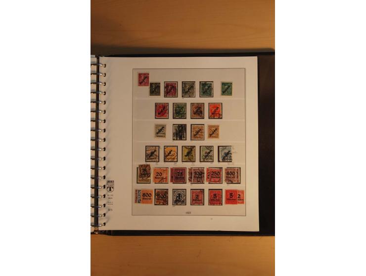 1872/1945, gestempelte sowie ungebrauchte/postfrische Sammlung mit einer Vielzahl an besseren Werten, beginnend mit gutem Bru