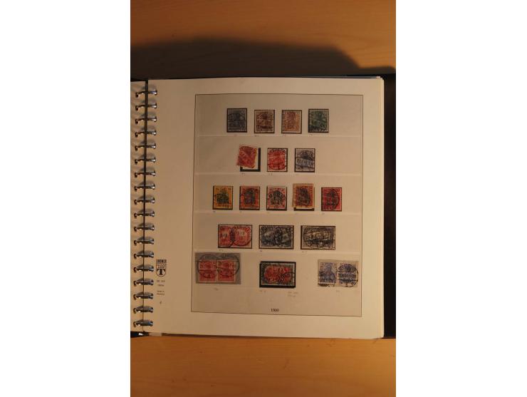 1872/1945, gestempelte sowie ungebrauchte/postfrische Sammlung mit einer Vielzahl an besseren Werten, beginnend mit gutem Bru