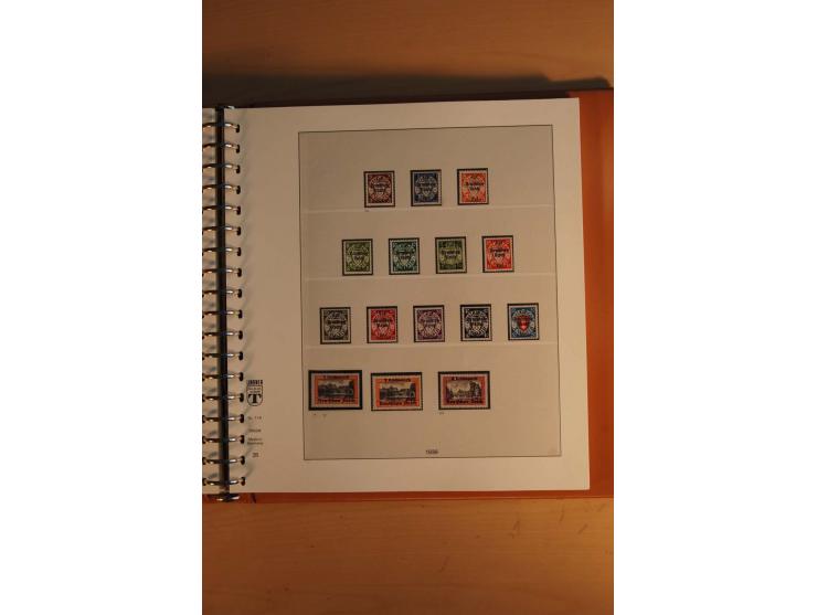 1872/1945, gestempelte sowie ungebrauchte/postfrische Sammlung mit einer Vielzahl an besseren Werten, beginnend mit gutem Bru