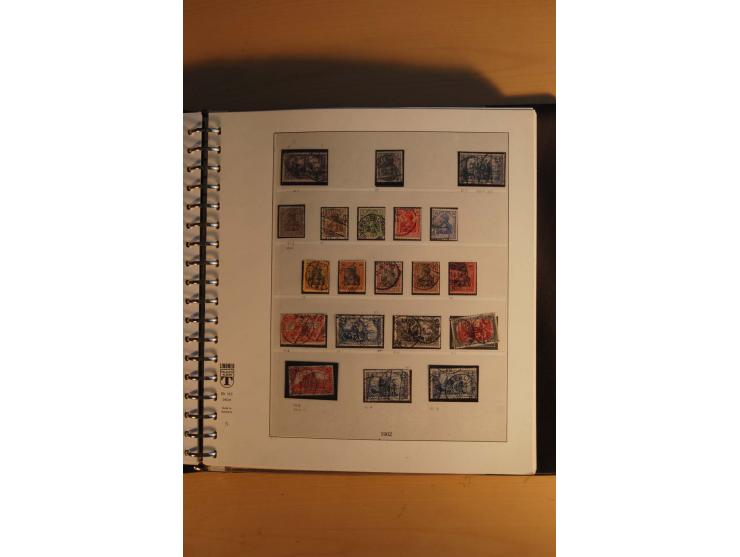 1872/1945, gestempelte sowie ungebrauchte/postfrische Sammlung mit einer Vielzahl an besseren Werten, beginnend mit gutem Bru