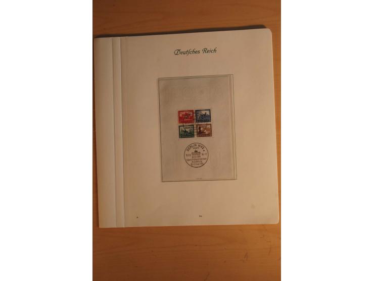  1872/1945, vorwiegend gestempelte Sammlung, beginnend mit einem schönen Brustschildteil mit Mi.-Nr. 1-11, 12-13, 27 (2) auße