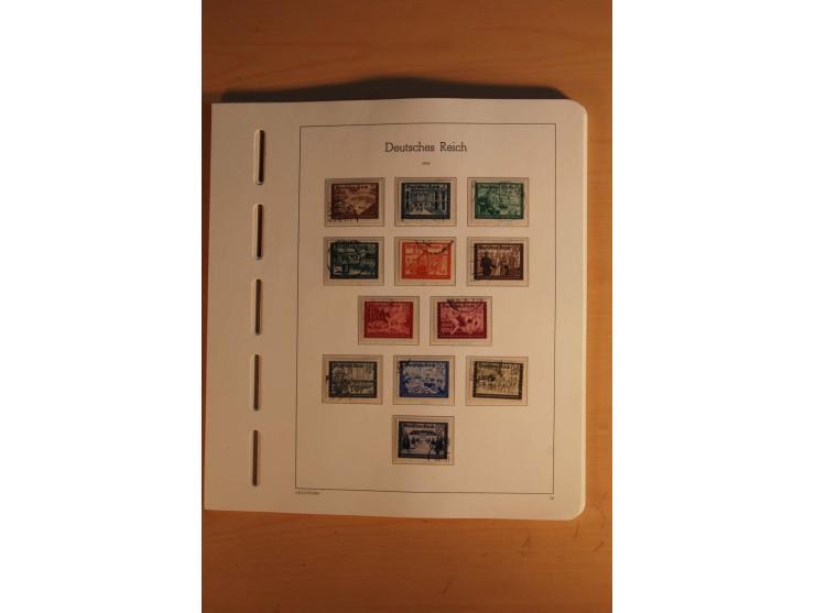  1872/1945, vorwiegend gestempelte Sammlung, beginnend mit einem schönen Brustschildteil mit Mi.-Nr. 1-11, 12-13, 27 (2) auße