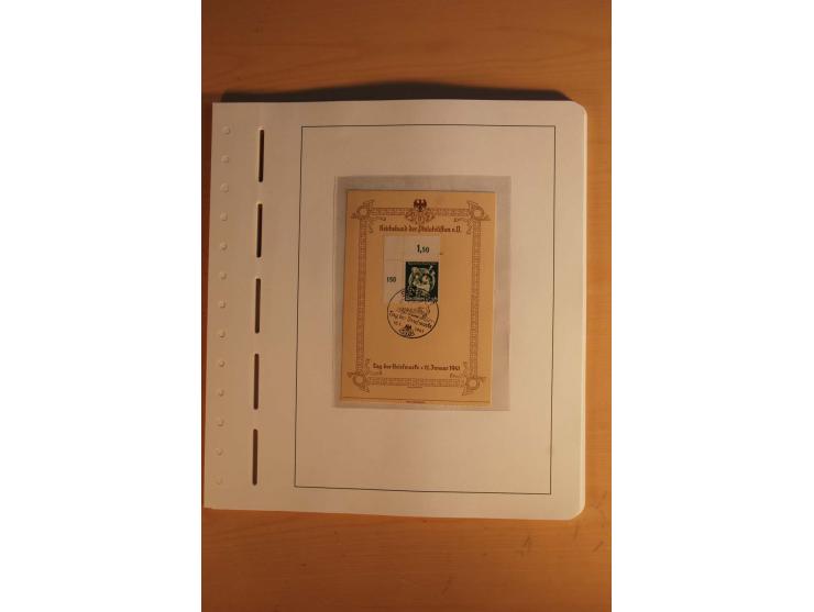  1872/1945, vorwiegend gestempelte Sammlung, beginnend mit einem schönen Brustschildteil mit Mi.-Nr. 1-11, 12-13, 27 (2) auße