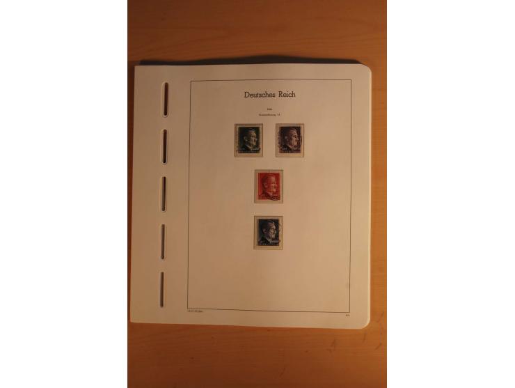 1872/1945, vorwiegend gestempelte Sammlung, beginnend mit einem schönen Brustschildteil mit Mi.-Nr. 1-11, 12-13, 27 (2) auße