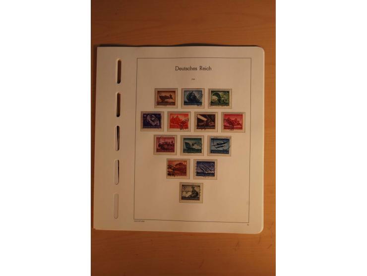  1872/1945, vorwiegend gestempelte Sammlung, beginnend mit einem schönen Brustschildteil mit Mi.-Nr. 1-11, 12-13, 27 (2) auße